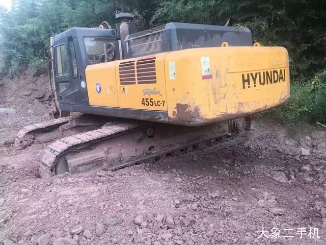 现代 R455LC-7 挖掘机