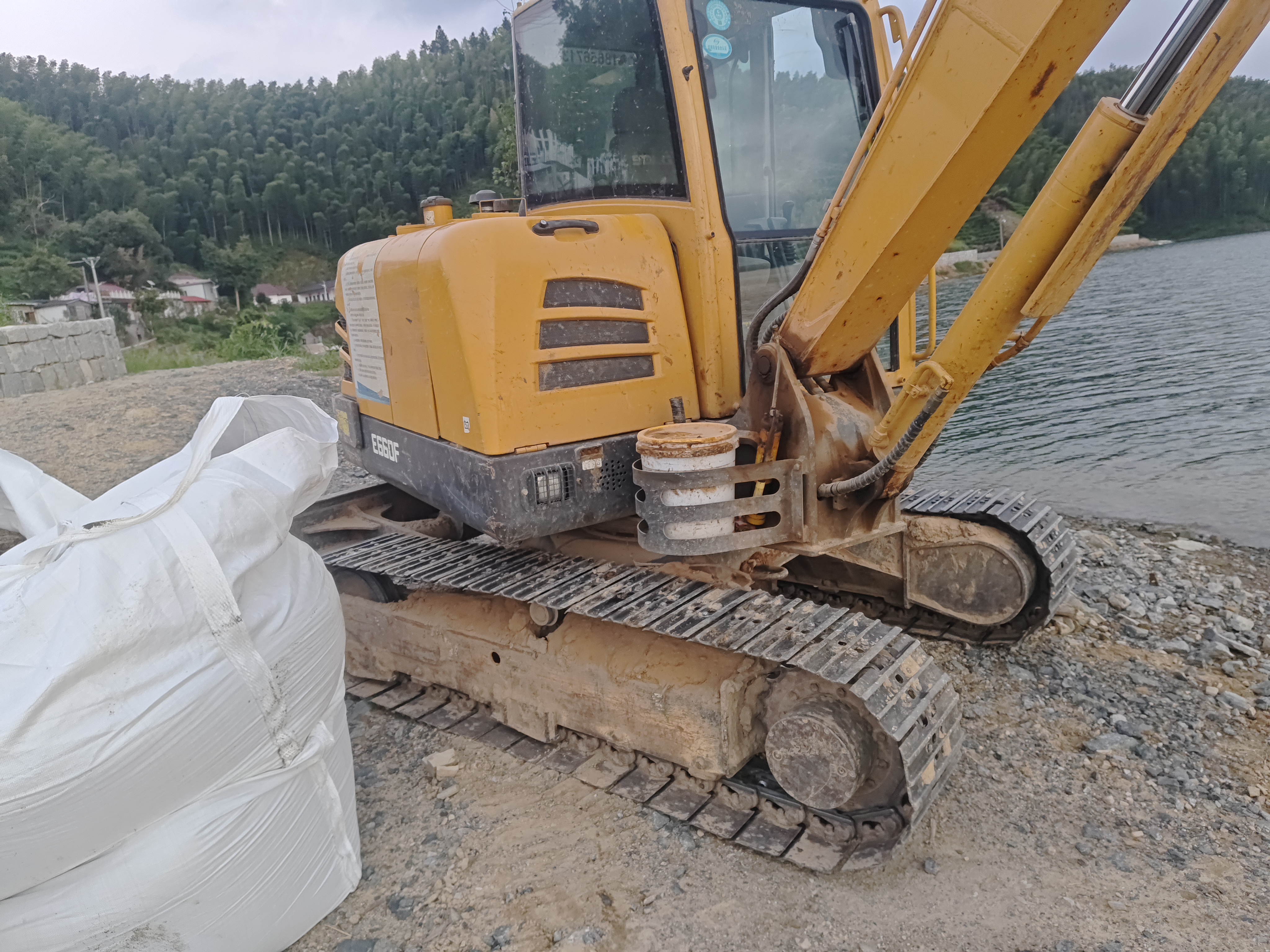 SDLG LG655 used excavator for sale