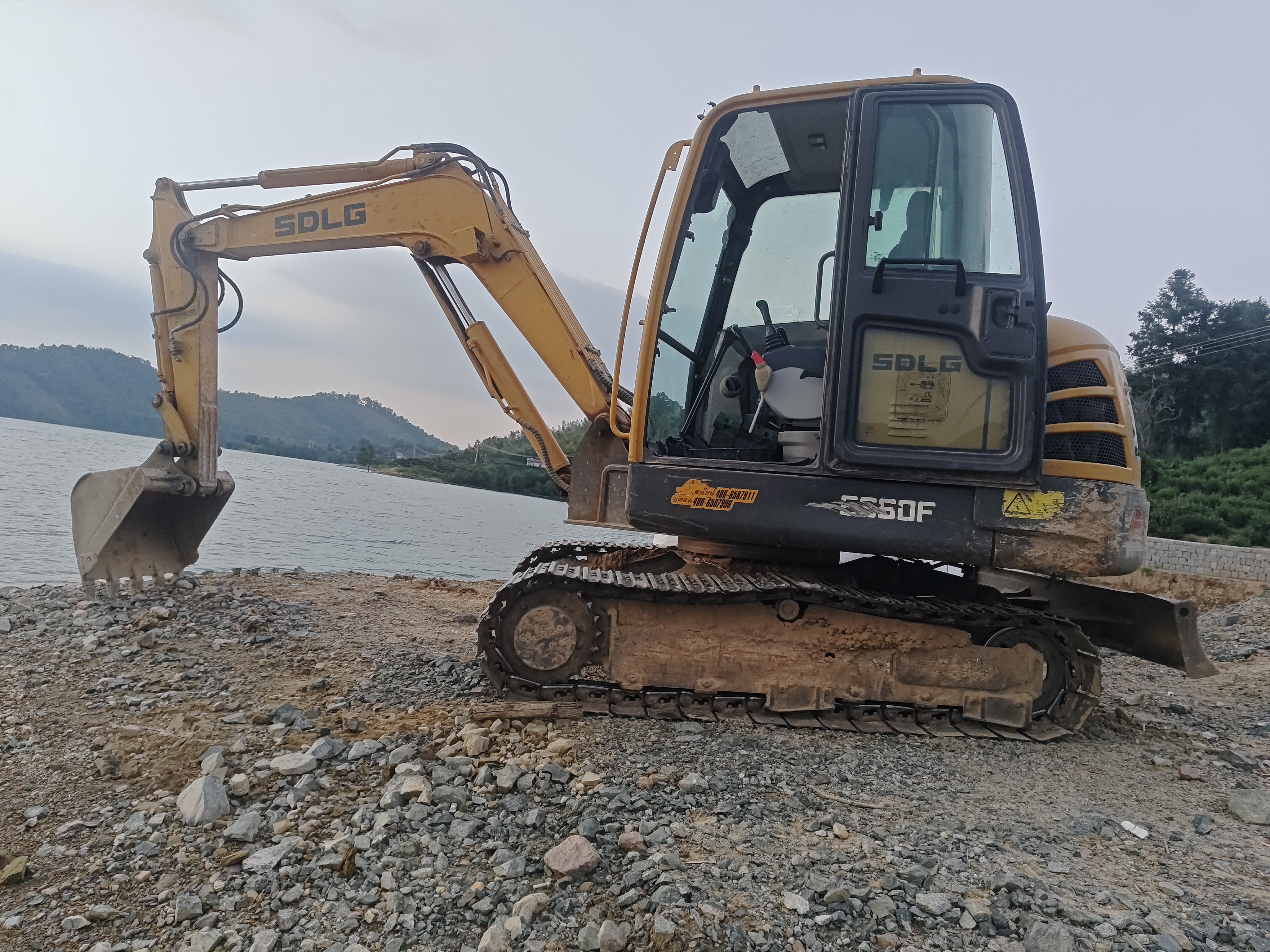 Lingong LG655 used excavator for sale