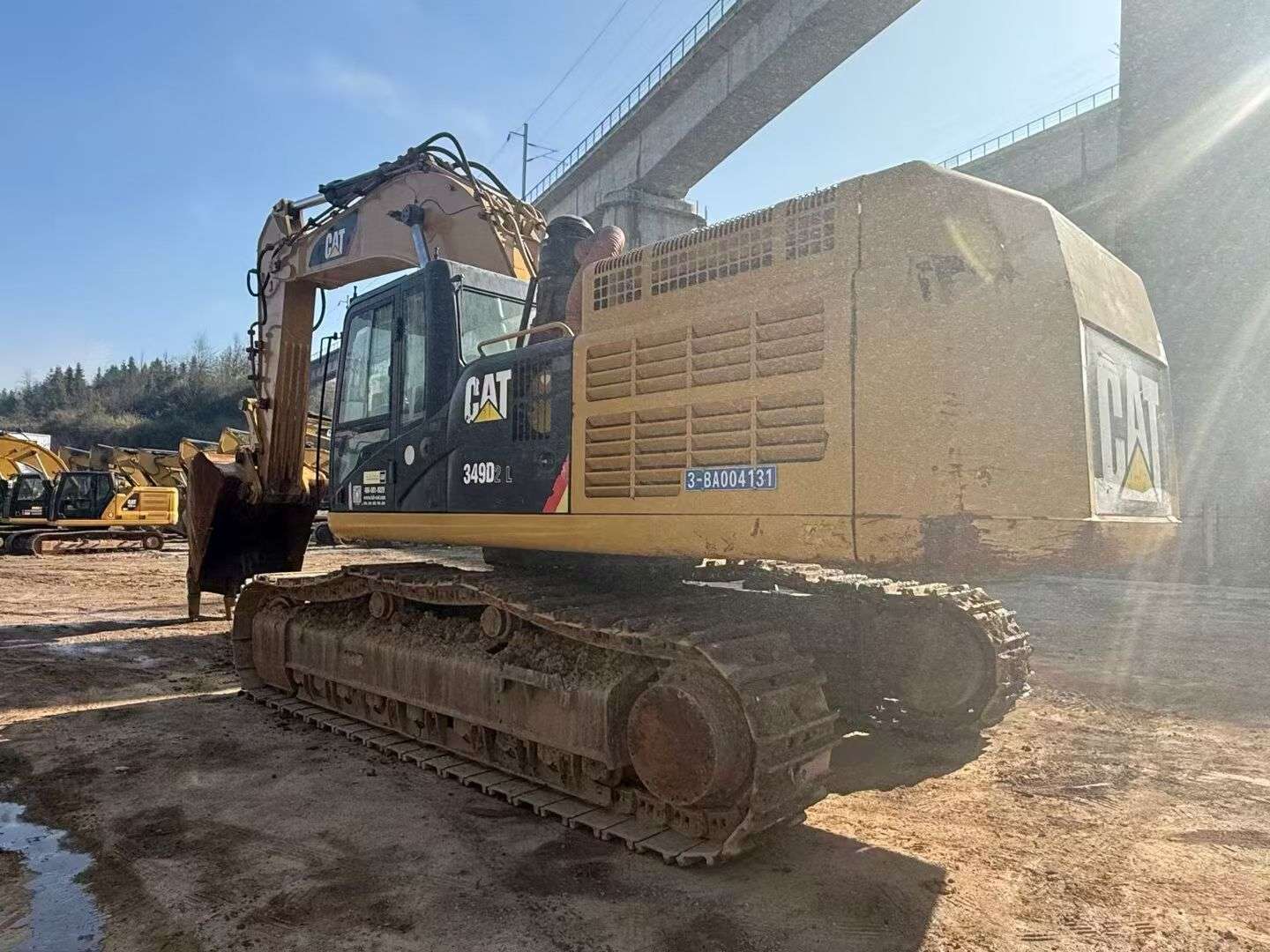 Caterpillar 349D2L photo